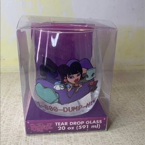 BRATZ 20oz Tear Drop Glass 1-800-Dump-Him